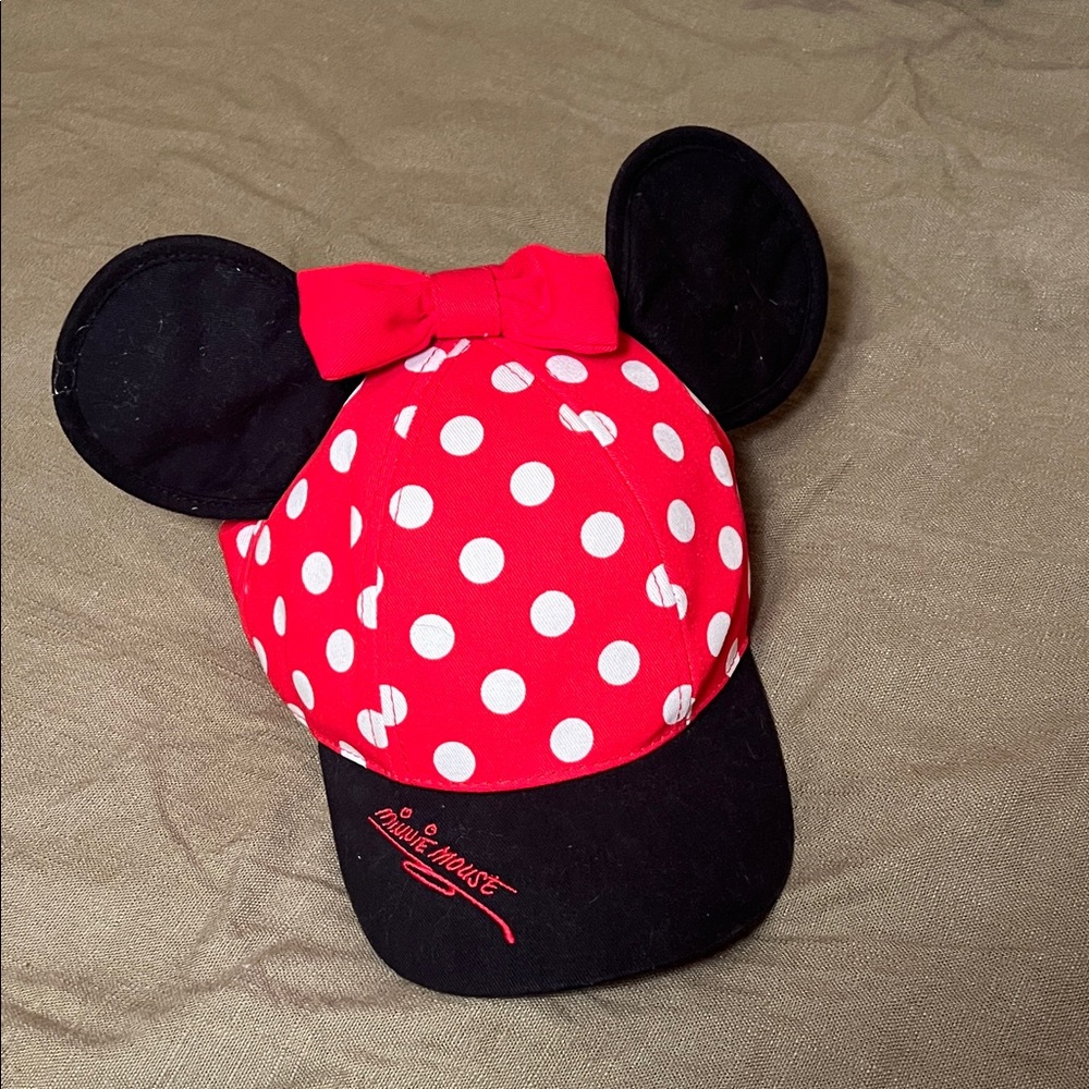Disney Minnie Mouse Polka Dot Cap